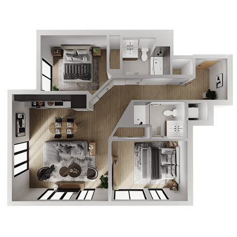 37 North Beacon Street Studio-3 Beds Apartment for Rent - Photo Gallery 39